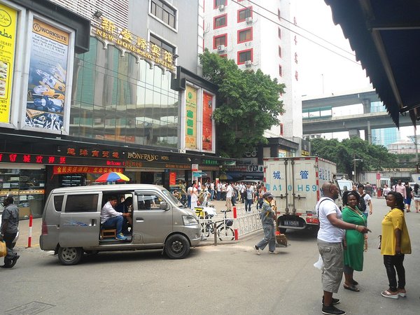 The southern end of Baohan Straight Street, Dengfeng Subdistrict, Yuexiu District, Guangzhou, Guangdong, China